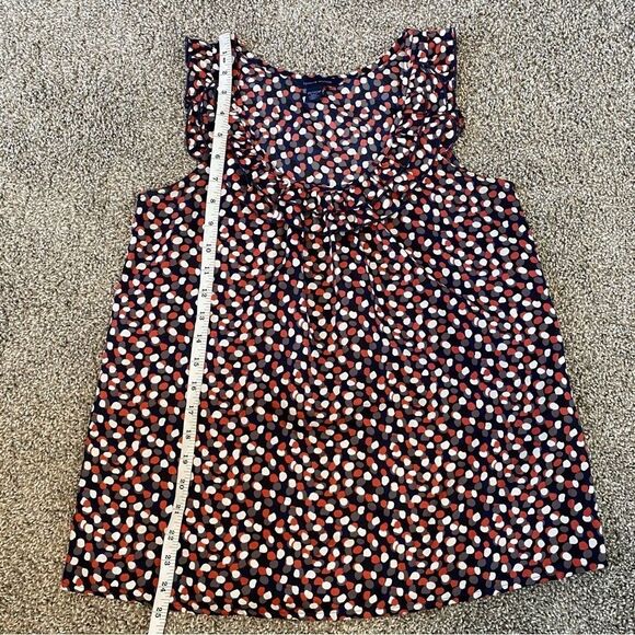 TOMMY HILFIGER | Polka Dot Ruffled Blouse - Picture 9 of 9